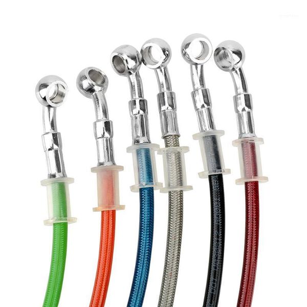 

leepee motorcycle hose brake clutch oil hose line pipe motorcycle hydraulic reinforced universal 400/600/1100mm1