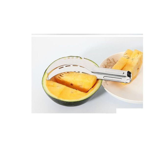 

stainless steel watermelon slicer fruit melon cutter corer scoop household kitchen tool utensils slicy dh jllxpz xhhair