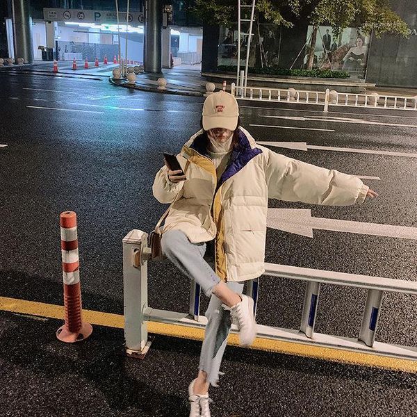 

down quilted cotton cloth cotton-padded clothes women's 2021 new korean winter jacket winter cotton-padded jacket1, Black