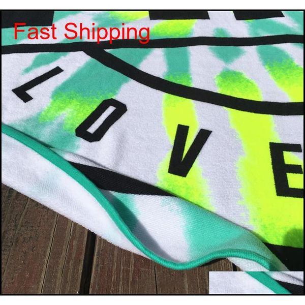 

round beach towel dia 160cm microfiber towel for adults bathroom sport travel swimming jllbca lajiaoyard
