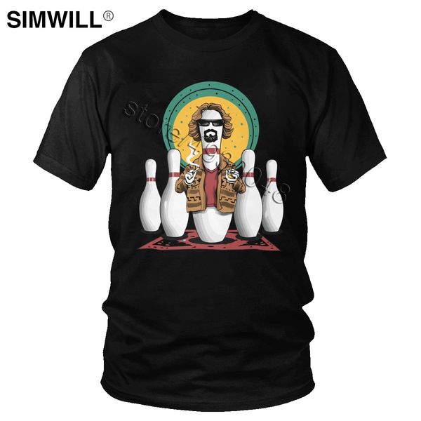 

men's the big lebowski funny dude abides short sleeves breathable tee regular fit oversized sport hooded sweatshirt hoodie men t shirt