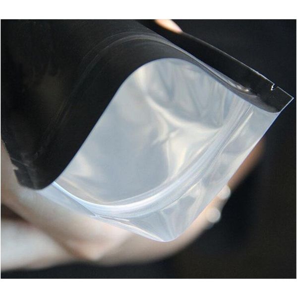 

gold/green/black/white color metallic mylar storage bags flat bottom black aluminum foil small zipper plast jllyvu sport77777