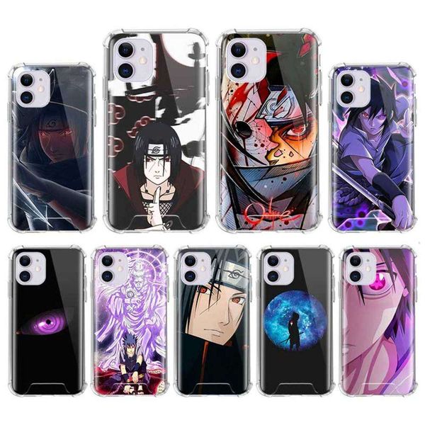

mobile phone airbag cover, vip shell, 7, 8, 11 pro, max, xs, x, xr, 6, 6s plus, se, 2020, sasuke, itachi, uchiwa, naruto