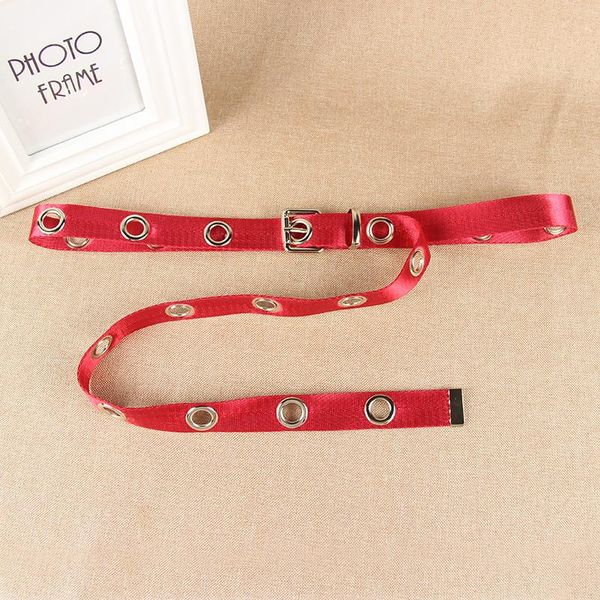 

fashionable young street style neutral nylon canvas belt long women's belts favorite cool accessories student strap belt gifts sqcbim, Black;brown