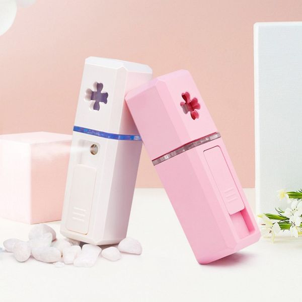 

facial part humidifier usb charge hold water supplementary instruments nanometer beauty steaming face instrument new arrival 9 75ys l1