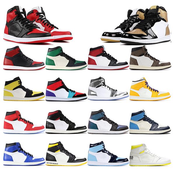 

2021 горячие продажи jumpman gold top 3 1 1s мужчины женщины баскетбольные обувь сосна зеленый черный носок забаненные оцидианские тренеры с, White;red