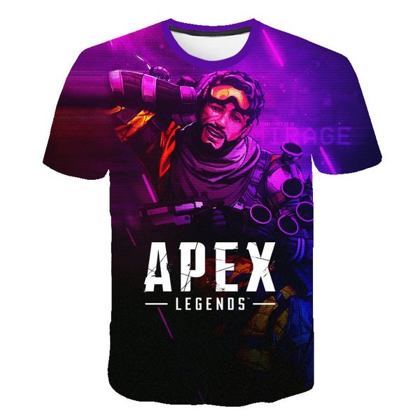 

3d apex legends summer cool apex legends breathable hero 3d print shirts graphic oversized anime men clothing