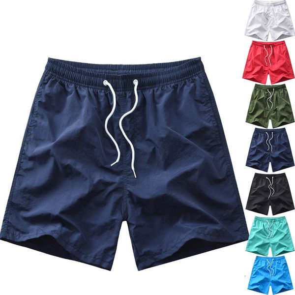 

2020 summer new 8-color candy large shorts men's casual, White;black