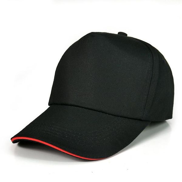 

cotton visors advertising cap custom logo work hat women's summer baseball caps casual visor men's sports baseball cap sun hat h w, Black;white
