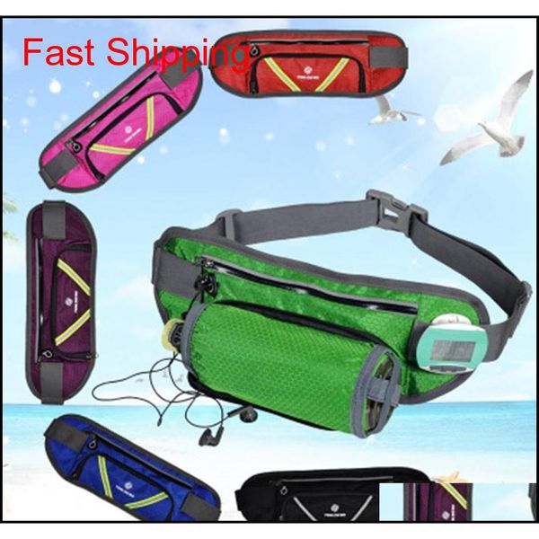 

outdoor sports waistpack water cups inclined shoulder bag mobile phone storage chest pocket camping waist bag zza1046 uitx4