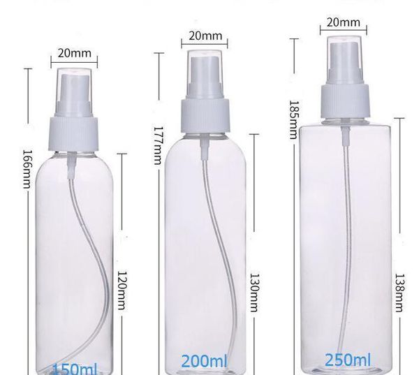 

2020 empty transparent plastic spray bottle atomizer pumps for essential oils travel perfume bulk portable makeup 15ml wmtxqx mywjqq