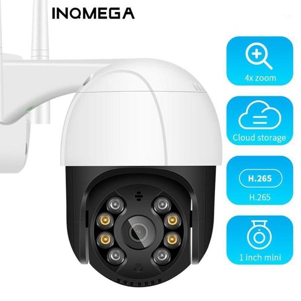 

cameras inqmega 1080p ptz wifi ip camera 4x digital zoom ai human outdoor h.265 p2p onvif audio security cctv camera1
