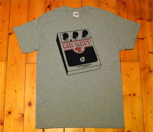 

guitar pedal effect big muff shoegaze - screen printed t-shirt men t shirt sport hooded sweatshirt hoodie