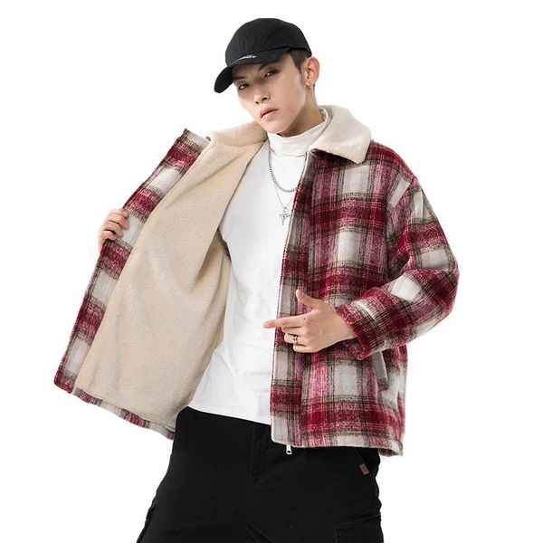 

men's warm cotton padded clothes in winter, Black