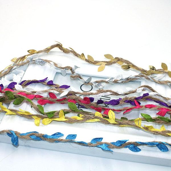 

multicolor 100cm silk vine artificial green leaf christmas wedding decoration diy garland gift scrapbook craft fake fl bbyfmt