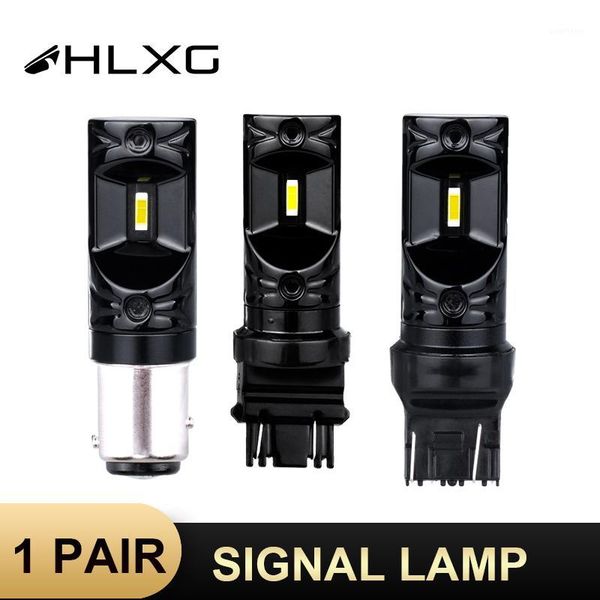 

3156 p27w car light source parking 12v white 2 csp 1860 led bulb lamp 1157 p21/5w 7440 w21/5w 7443 turn signal external lights1