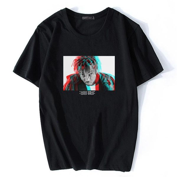 

hip hop singer respect juice wrld print t shirt men streetwear swag fashion rapper fan club men's harajuku t shirt bbyqee
