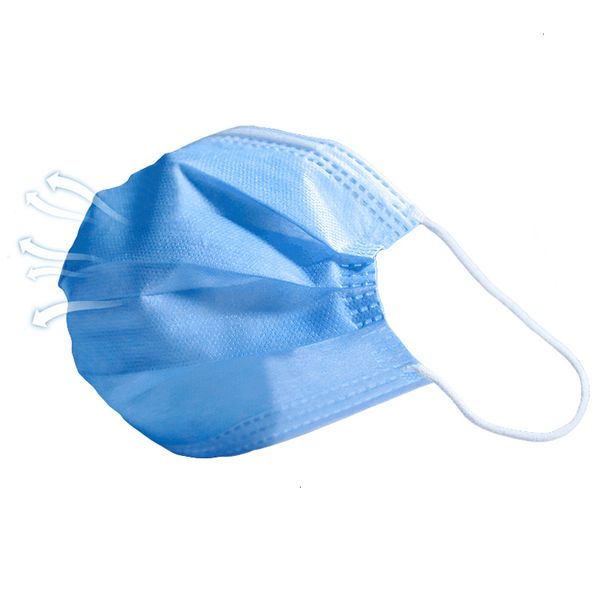 

layer ear-loop mask sunscreenprotective disposable mouth face masks equipment cover 3-ply non-w yic8