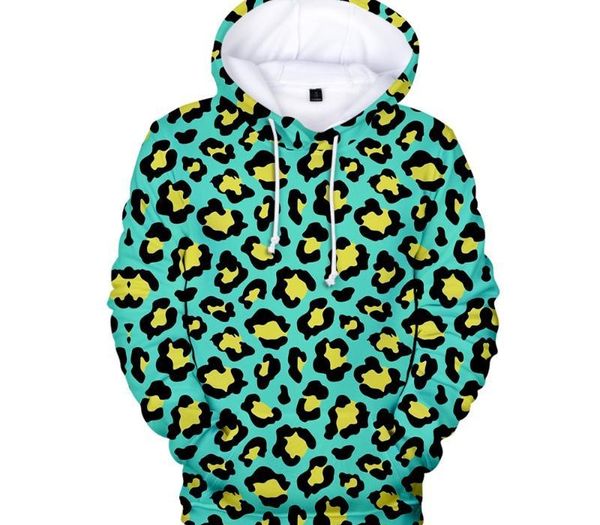 

aikooki 2020 leopard print hoodies hip hop sweatshirt streetwear fashion 3d hoodie men women leopard 3d hoodies men sweatshirts, Black