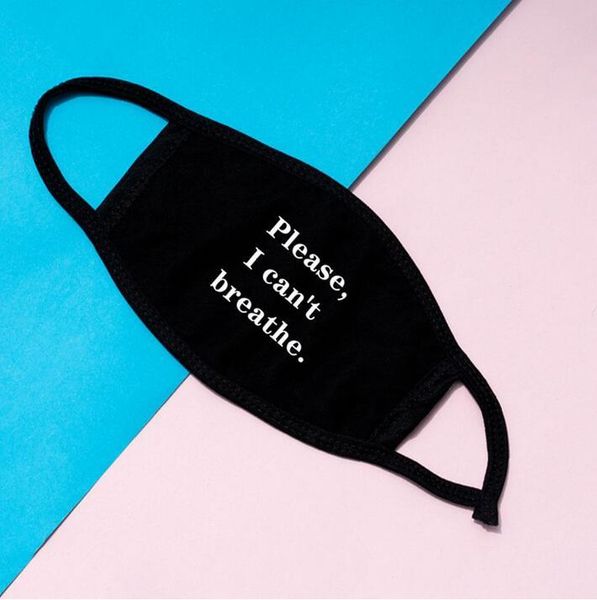 

stock black lives matter masks fashion designer us mask i cant breathe face masks washable cotton masks for adults dhl s