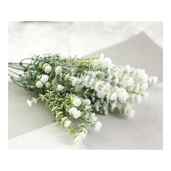 

5 bunch artificial gypsophila baby breath fake silk babysbreath flowers plant home wedding party jllyig lajiaoyard