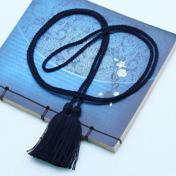 

3 15pcs 134cm cotton long rope double end tassel fringe diy craft garment sewing accessories decor fringe trim curtain tassels h jllfpx