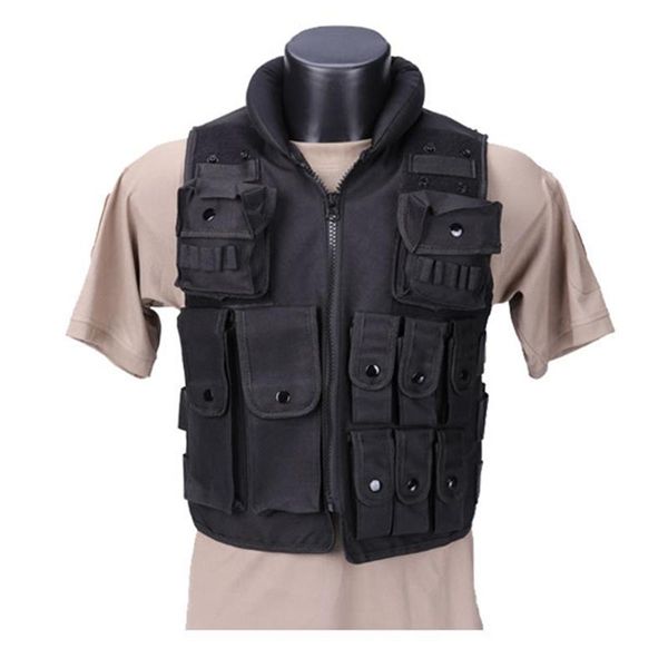 

hunting jackets outdoor black tactical vest combat cs equipment, Camo;black