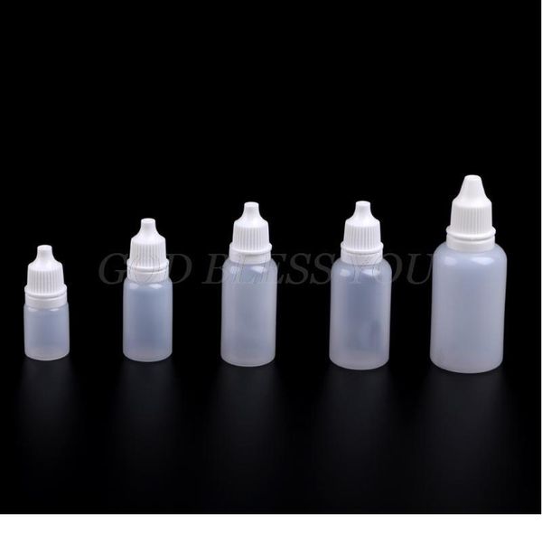 

5ml-30ml needle tip empty plastic squeezable liquid dropper white bottles case drop shipping 5ml-30m sqcvlm