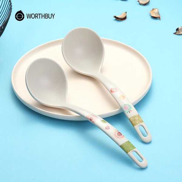 

worthbuy половник bamboo ложка ресторан scoop длинные ручки для японской экологию аксессуары ужин кухня jllrsb garden_light