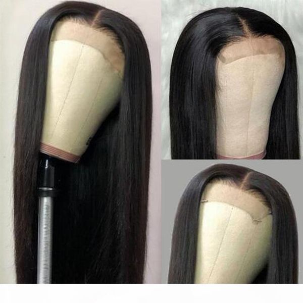

human hair wigs lace front human hair wigs 4*4 lace closure wig brazilian straight hair wig for black women fairgreat lace frontal wig, Black;brown
