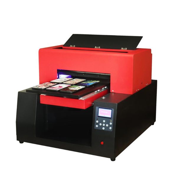 

printers a3 automatic led uv printer 8 colors advanced micro piezo inkjet for phone case/bottle/t-shirpu etc