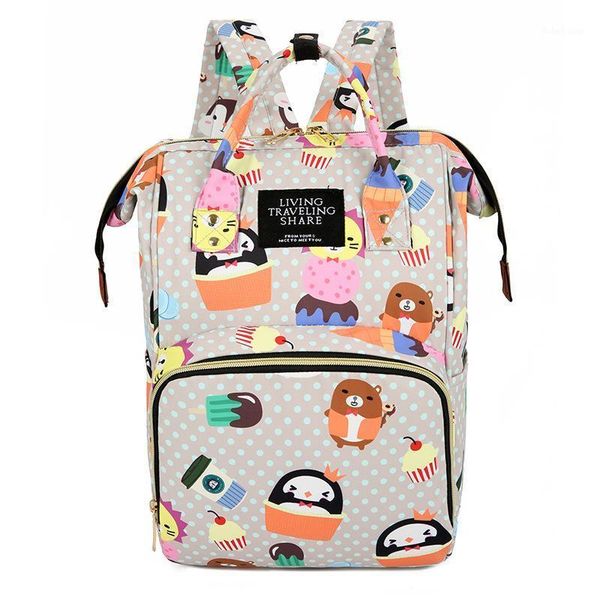 

large capacity fashion mommy bag waterproof backpack diaper bags maternity for mom baby care nappy bag travel backpack bb501