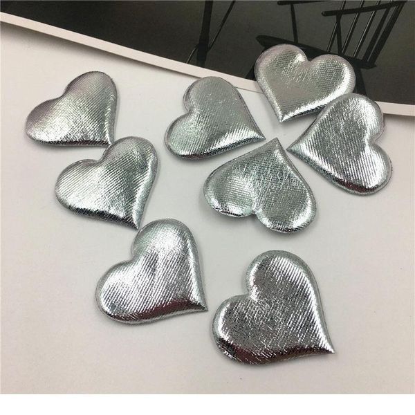 

100pcs 3.5cm bronzing sponge heart shaped confetti petals for wedding marriage party christmas table decoration home dec sqccew