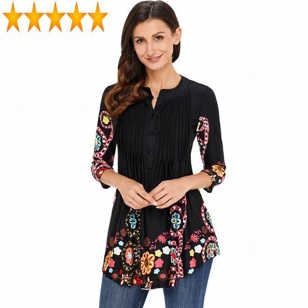 

fashion summer t 2021 printed t-shirts for women tee shirt femme casual pleated womens clothing wxf570, White