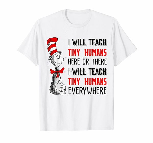 

i will teach tiny humans everywhere the cat in hat cute white t shirt s-6xl sport hooded sweatshirt hoodie