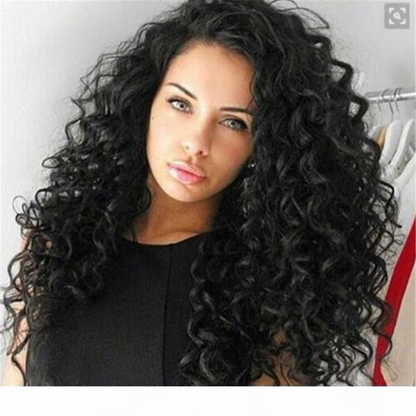 

hipping full lace human hair wigs water wave hair lace front wig spanish wave full lace human hair wigs for black women, Black;brown