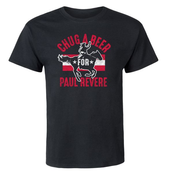 

fashion clothing men t shirt new 3d printed cool chug a beer for paul revere movie t shirt sport hooded sweatshirt hoodie