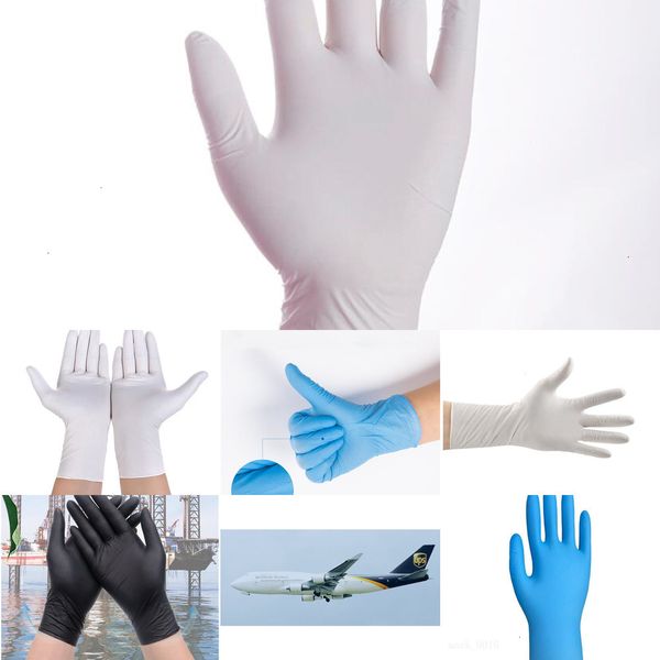 

gloves disposable thickened workplace, powder-nitrile for 100pcs home, school 221u 1 t18 k0j6