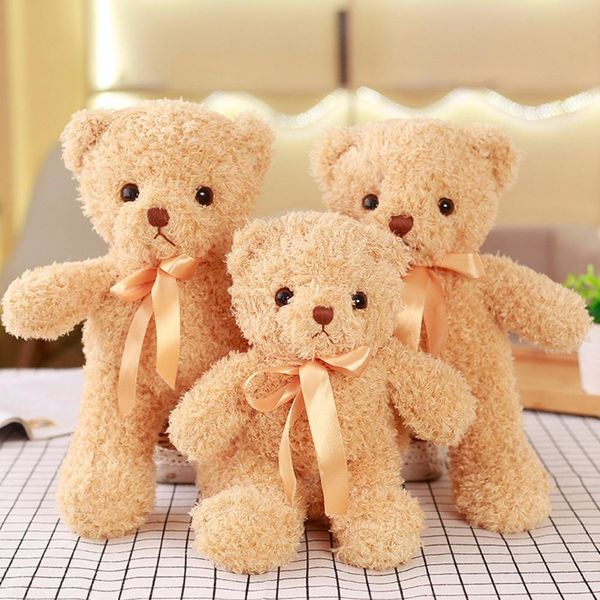 

1pc 30cm kawaii teddy bear plush toy cute stuffed soft animal bear dolls for kids baby children birthday gift valentine's gift wmtdce