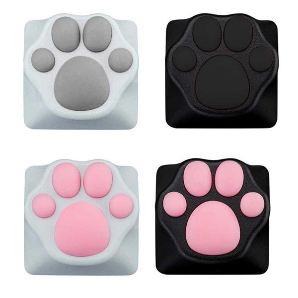 

personality customized abs silicone kitty artisan cat paws pad keyboard keycaps for cherry mx switches