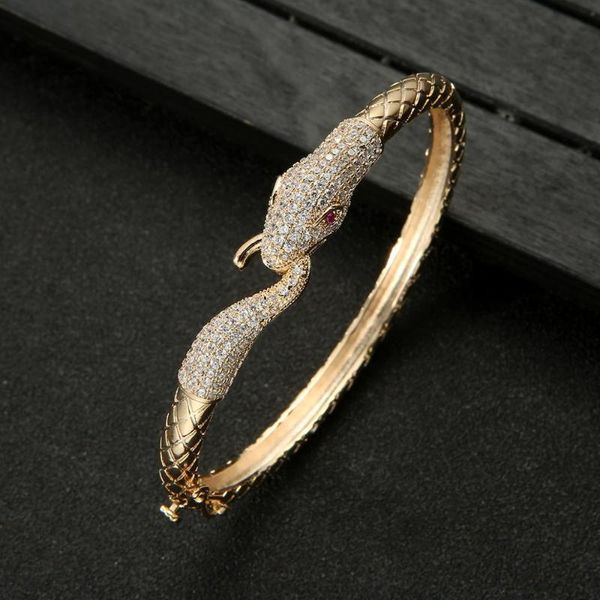 

ультрамодные винтажные змеиные браслеты многоцветные камни племенной браслеты с кубическими циркония асфальтированные женщины mana ювелирные, Black