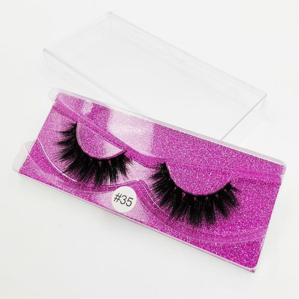 

shidishangpin 1 pair 3d mink lashes handmade full strip lashes cruelty lash luxury mink eyelash for make up maquiagem cilio wmtnfn