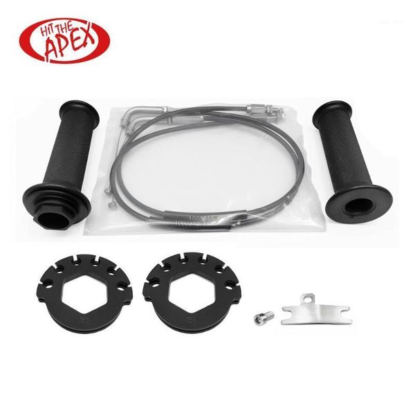 

quick action throttle complete with cables kit for yamahar1 yzf-r1 2020 2020 push pull throttle assembly1