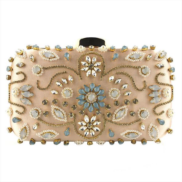 

ocardian handbags evening bags women flower crystal beaded clutch designer totes crossbody bags party strap 5m23