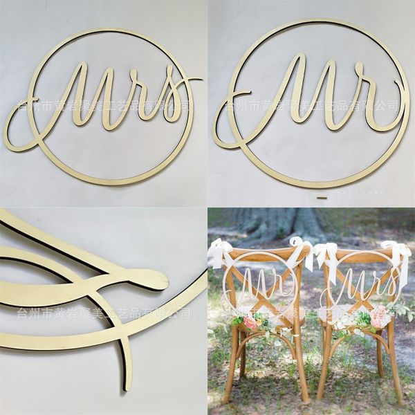 

mr mrs chair signs pendant woodiness wedding pendants fashion hanging ornaments popular sell well with 32jm j1