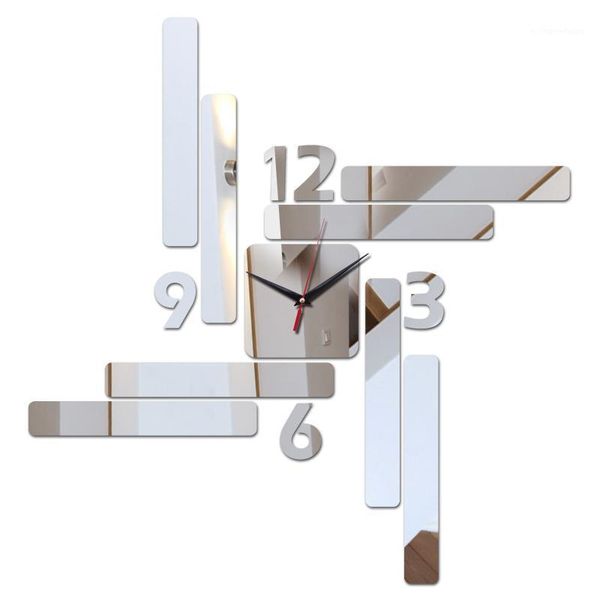 

new large wall clock watch quartz clocks home decor living room antique style videos stickers modern decoration1