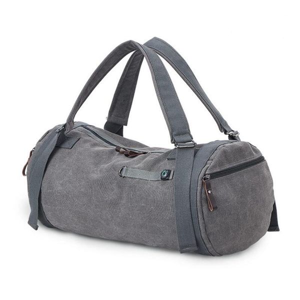 

2020 large capacity travel bag man mountaineering backpack male luggage waterproof canvas bucket shoulder bags men backpacks