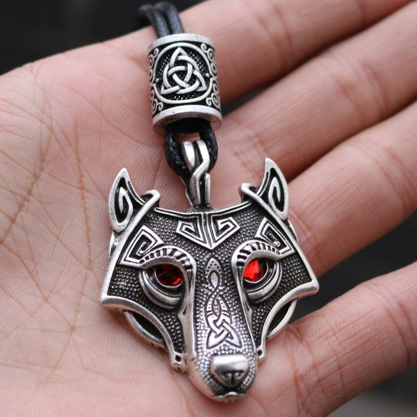 

ожерелье nordic мифология треугольник узел кулон козий молот ожерелье бог, Silver