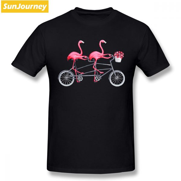 

flamingos men t shirt new streetwear plus size cotton crewneck short sleeve clothes sport hooded sweatshirt hoodie