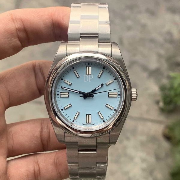 

new model hight quality men watch stainless steel watches automatic mechanical movement waterproof watch sapphire glass watch 124300, Slivery;brown